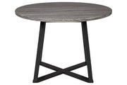 Centiar Gray/Black Dining Table - Gate FurnitureDining Table