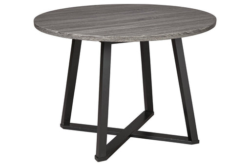 Centiar Gray/Black Dining Table - Gate FurnitureDining Table