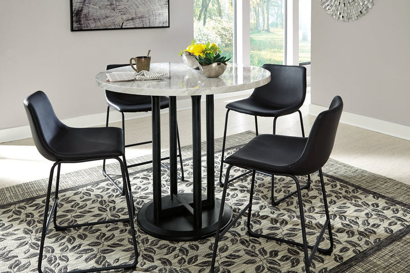 Centiar Two - tone Counter Height Dining Table - Gate FurnitureCounter Height Table