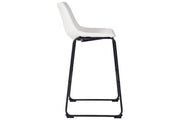 Centiar White Pub Height Bar Stool (Set of 2) - Gate FurnitureBarstool