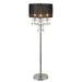 Chandelier Black 62" Floor Lamp - 6121-F - Gate Furniture