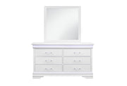 Charlie White Dresser With Led - Gate FurnitureDresser