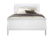 Charlie White Full Bed Group With Led - Gate FurnitureYouth Bedroom Set