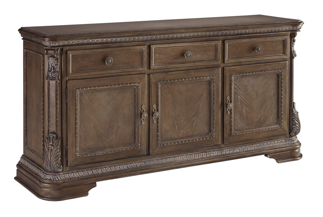 Charmond Brown Dining Room Buffet - D803-80 - Gate Furniture