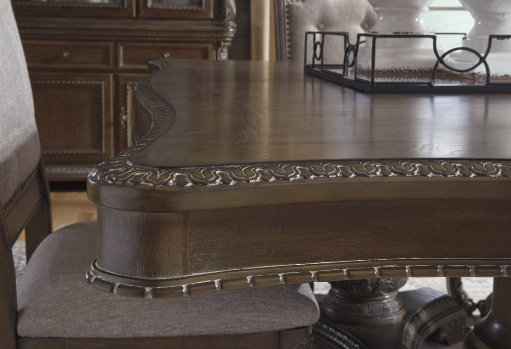 Charmond Brown Dining Table - Gate Furniture