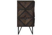 Chasinfield Dark Brown 72" TV Stand - Gate FurnitureTV Stand