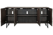 Chasinfield Dark Brown 72" TV Stand - Gate FurnitureTV Stand