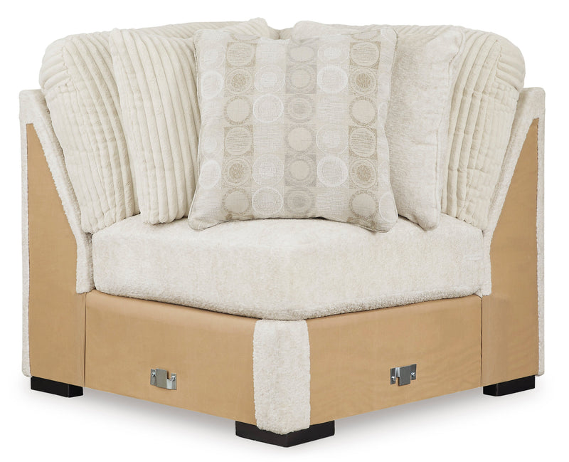 Chessington Ivory 4 - Piece LAF Chaise Sectional - Gate FurnitureSectional