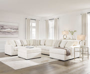 Chessington Ivory 4 - Piece RAF Chaise Sectional - Gate FurnitureSectional