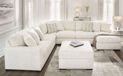 Chessington Ivory 4 - Piece RAF Chaise Sectional - Gate FurnitureSectional