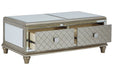 Chevanna Platinum Coffee Table - T942-1 - Gate Furniture