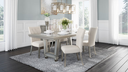 Chevanna Platinum Dining Room Set - Gate Furniture
