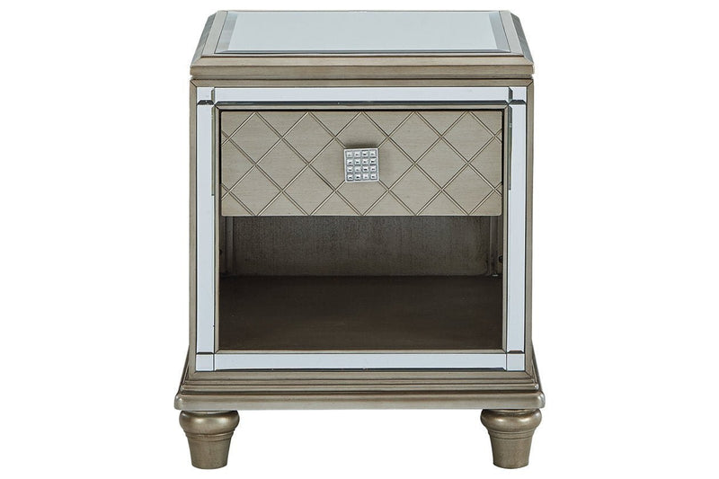 Chevanna Platinum End Table - Gate FurnitureEnd Table