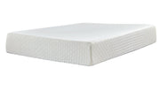 Chime 12 Inch Memory Foam White King Mattress in a Box - Gate FurnitureKing Mattress