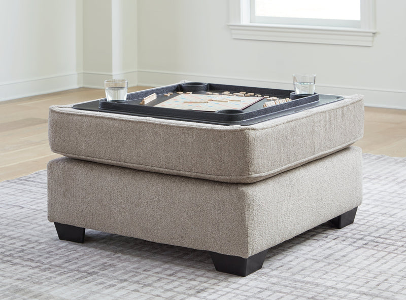 Claireah Ottoman With Storage - Gate FurnitureOttoman