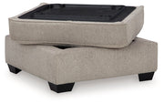 Claireah Ottoman With Storage - Gate FurnitureOttoman