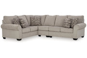 Claireah Umber 3 - Piece LAF Sectional - Gate FurnitureSectional