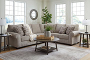 Claireah Umber 3 - Piece RAF Sectional - Gate FurnitureSectional