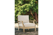 Clare View Beige Lounge Chair with Cushion - Gate FurnitureLounge Chair