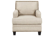 Claredon Linen Chair - Gate FurnitureAccent Chair