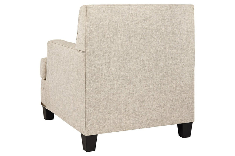Claredon Linen Chair - Gate FurnitureAccent Chair