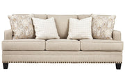 Claredon Linen Sofa - Gate FurnitureSofa