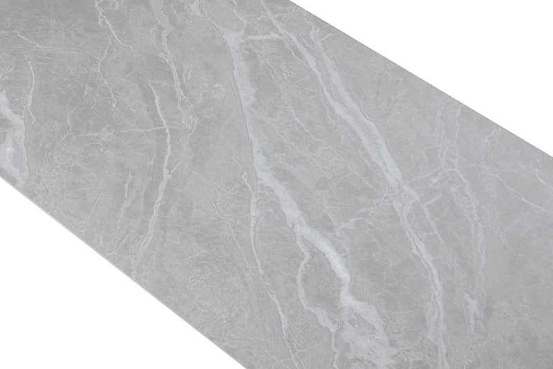 Cloud Table With 1218 Swivel Grey Chairs Set - Gate FurnitureDining Room Set