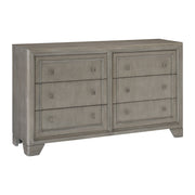 Colchester Gray Upholstered Panel Bedroom Set - Gate FurnitureBedroom Set
