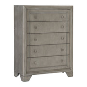 Colchester Gray Upholstered Panel Bedroom Set - Gate FurnitureBedroom Set