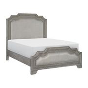 Colchester Gray Upholstered Panel Bedroom Set - Gate FurnitureBedroom Set