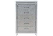 Collete White Chest - COLLETE-WHITE-CH - Gate Furniture