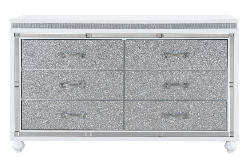 Collete White Dresser - COLLETE-WHITE-DR - Gate Furniture