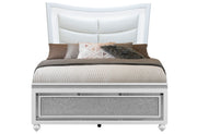 Collete White Full Bed - COLLETE-WHITE-FB - Gate Furniture