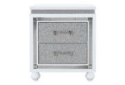 Collete White Nightstand - COLLETE-WHITE-NS - Gate Furniture