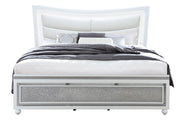 Collete White Queen Bed - COLLETE-WHITE-QB - Gate Furniture