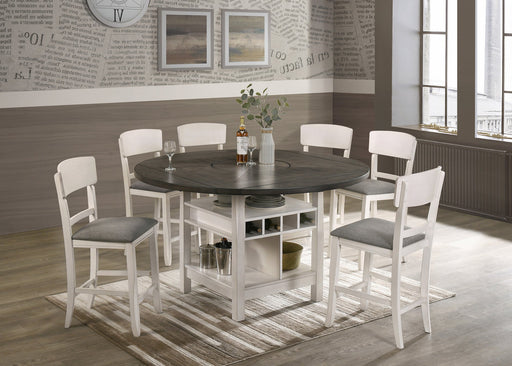 Conner Chalk/Gray Counter Height Dining Set - Gate FurnitureCounter Height Set