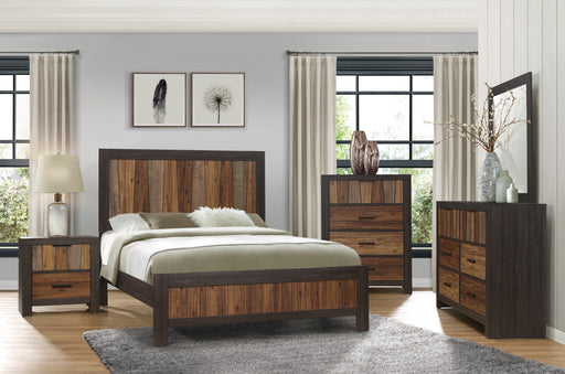 Cooper Wire Brushed Panel Bedroom Set - Gate FurnitureBedroom Set