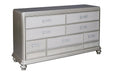 Coralayne Silver Dresser - B650-31 - Gate Furniture