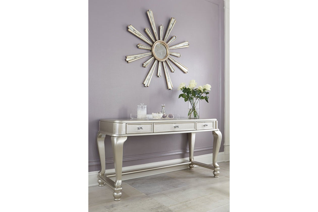 Coralayne Silver Vanity - B650-22 - Gate Furniture