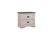 Coralee Chalk/Gray Sleigh Bedroom Set - Gate FurnitureBedroom Set