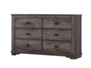 Coralee Gray Sleigh Bedroom Set - Gate FurnitureBedroom Set