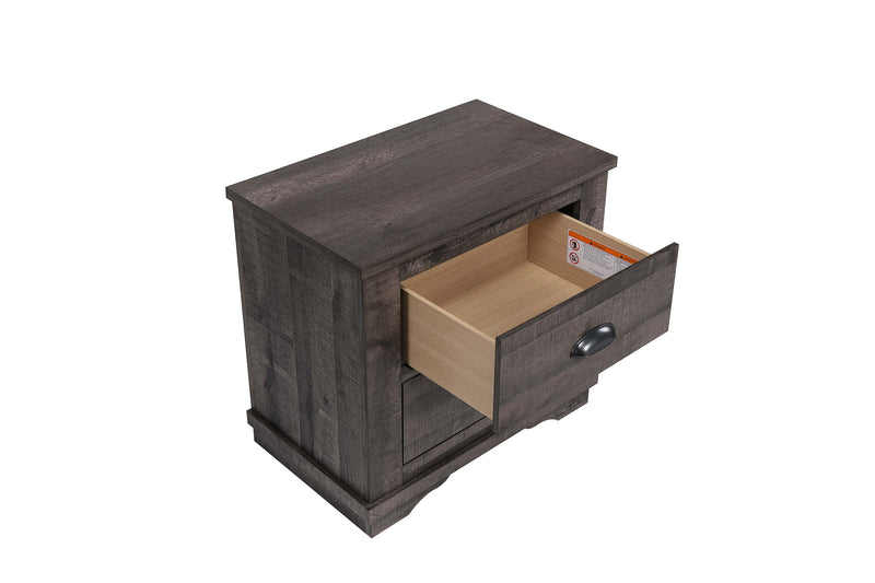 Coralee Gray Sleigh Bedroom Set - Gate FurnitureBedroom Set