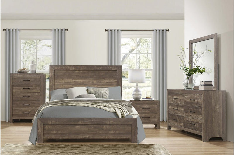 Corbin Brown Panel Bedroom Set - Gate FurnitureBedroom Set