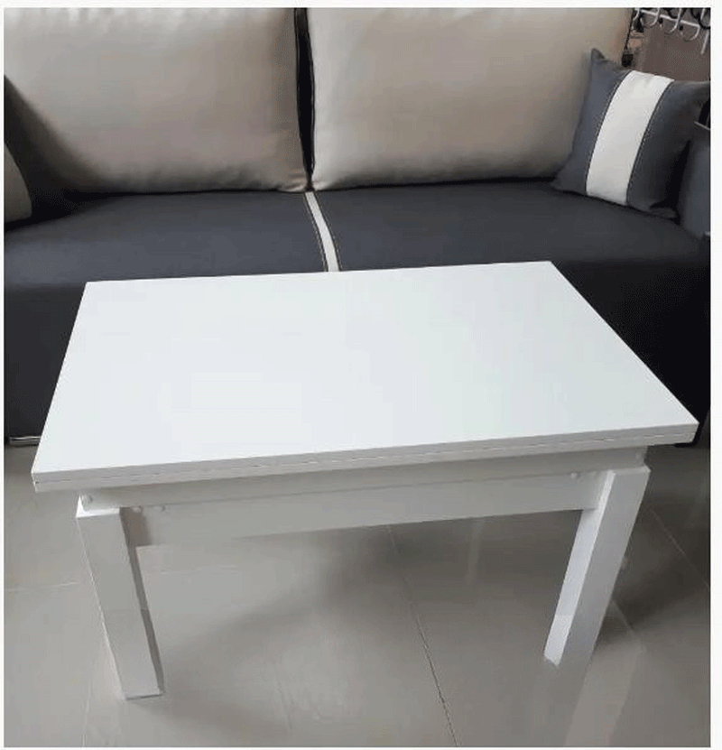 Cosmos Transformer Table White - i39238 - Gate Furniture