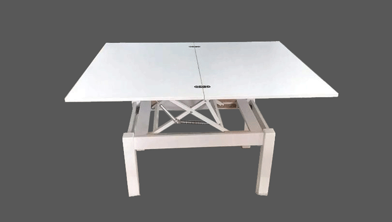 Cosmos Transformer Table White - i39238 - Gate Furniture