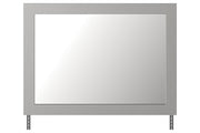 Cottonburg Light Gray/White Bedroom Mirror - Gate FurnitureMirror