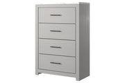 Cottonburg Light Gray/White Chest of Drawers - Gate FurnitureChest