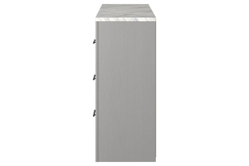 Cottonburg Light Gray/White Dresser - Gate FurnitureDresser