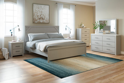 Cottonburg Light Gray/White Panel Bedroom Set - Gate FurnitureBedroom Set