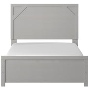 Cottonburg Light Gray/White Panel Youth Bedroom Set - Gate FurnitureYouth Bedroom Set
